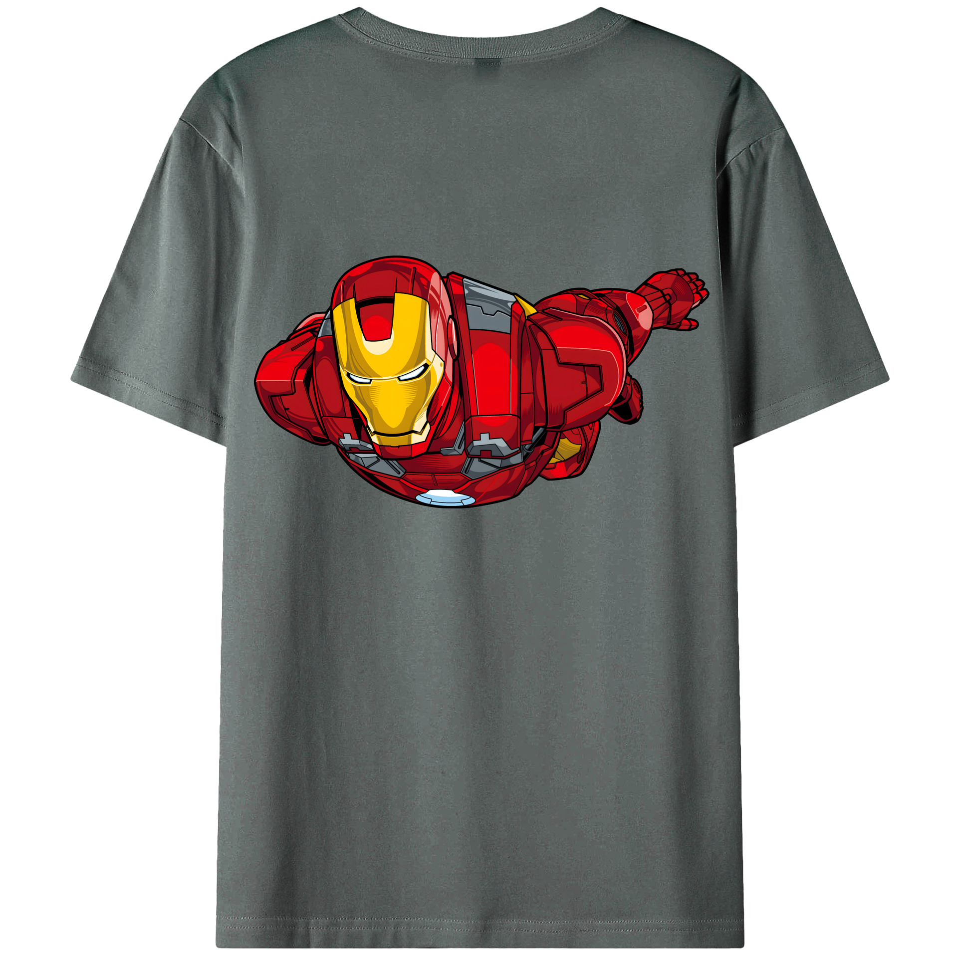 （画像用） アベンジャーズ The Avengers 綿100％半袖Tシャツ（背面プリント）